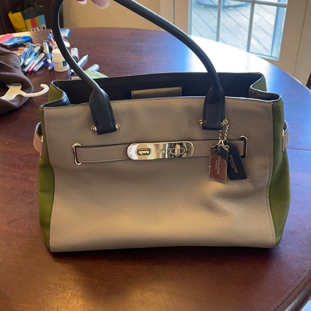 Coach multicolor bag